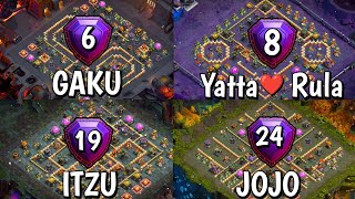 *TOP 7* Best TH17 LEGEND BASE LINKS at +6100 Trophies in 2024b🎁| Clash of Clans Base Layouts 🥵|TH17