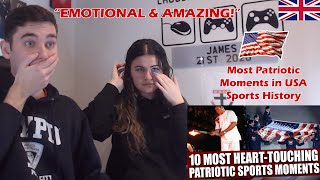 British Couple Reacts to the United States Most Patriotic Moments in Sports History