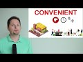 how to pronounce comfortable comfortable vs. convenient