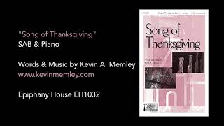 Kevin A Memley - Song of Thanksgiving