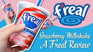 F'Real Milkshake Strawberry 😋 A F-Real Review