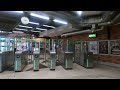 sweden stockholm 4k universitetet university metro station metro trains subway