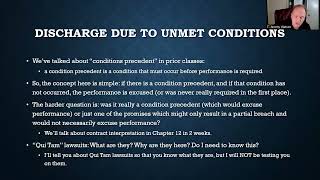Contracts Chapter 10 part 1 Performance