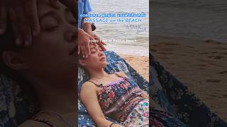 BEACH MASSAGE #massageasmr
