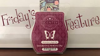 Friday's Feature | Scentsy Wax Melt Review - Winterberry Apple Tea | Fall/Winter 2020