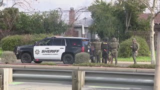Man accused of arson arrested after hours-long standoff