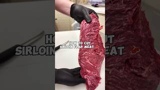 How to cut Sirloin Flap Meat 🥩 #steak #butcher