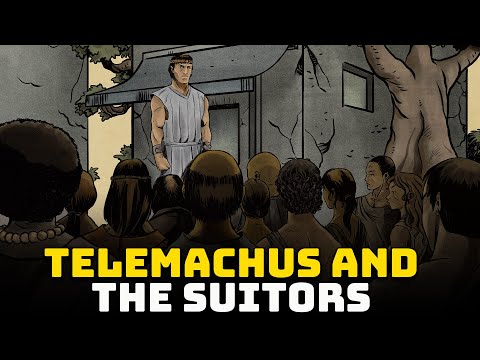 What is Telemachus problem in the Odyssey?
