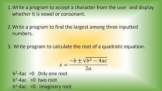 CS11 Chapter 05 Conditional & Looping Construct Video 10 Programs 2