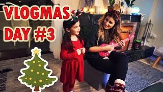 VLOGMAS Day #3 (Στολίσαμε οικογενειακά \u0026 φάγαμε κρυφά) * Evelina Nikoliza