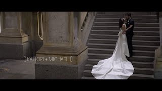 {( KALIOPI + MICHAEL )} • WEDDING