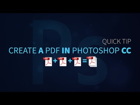 How to Create a Multi-Page PDF in Photoshop - PHOTOSHOP TUTORIAL How to Create a Multi-Page PDF in Photoshop - PHOTOSHOP TUTORIAL
