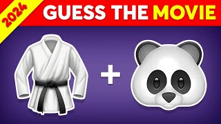 Guess The MOVIE By Emoji? 🎬🐼 Emoji Quiz 2024 🎥 Monkey Quiz