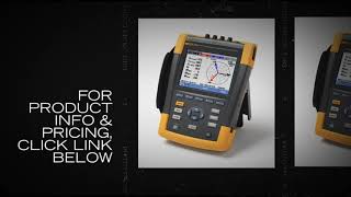 Fluke 437 Series II Three Phase Power Quality Analyzer Energ