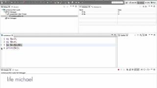 Debugging Code in Perl