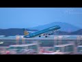 20 minutes of takeoffs and landings incheon airport plane spotting icn rksi