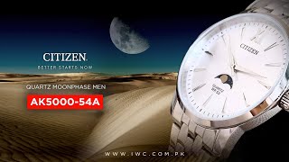 Unboxing Citizen Quartz Moonphase Men – AK5000-54A