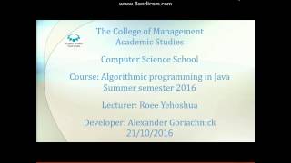 3d maze - algorithmic programming with Java