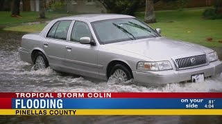 Colin causes flooding in Pinellas County