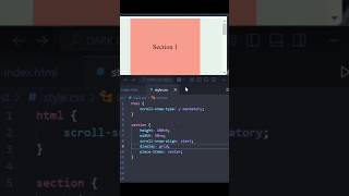 Scrolling section created by HTML CSS  #htmlfullcourse #html5 #htmltutorial #javascript #python #js