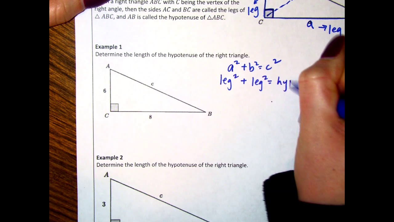 8M2TAL15 Informal Proof Of Pythagorean Theorem - YouTube