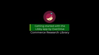 Getting started with the Libby app by OverDrive