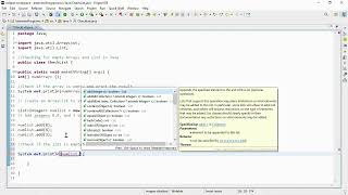 Java Tutorial checking for empty Arrays and List