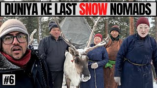 A DAY LIVING WITH LAST REINDEER NOMADS IN THE WORLD.