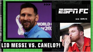 Lionel Messi vs. Canelo Alvarez: THE BEEF INTENSIFIES! 🥩 | ESPN FC