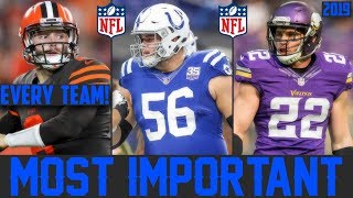 Every NFL Team's Most Important Player (Players NFL Teams Cant Live Without)