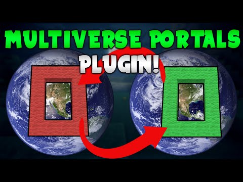 MULTIVERSE PORTALS! | Minecraft Plugin Tutorial MULTIVERSE PORTALS! | Minecraft Plugin Tutorial