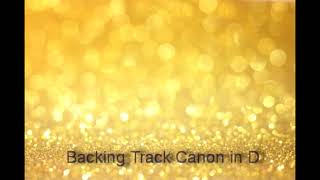 Backing Track Canon in D