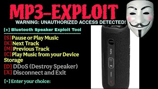 How to Hack Any Bluetooth Speaker with Kali Linux |#hacker #bluetoothspeaker #iotsecurity #kalilinux