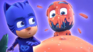 PJ Masks em Português O ESTILINGUE DE GRUDE GRUDENTO ⭐️Compilação de 2019 ⭐️Desenhos Animados