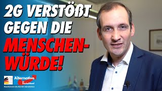 2G verstößt gegen die Menschenwürde! - Norbert Kleinwächter, AfD