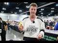 buying the best deals we can find at west coast sports card show