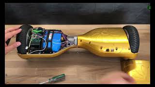 Hoverboard battery replacement 4K video