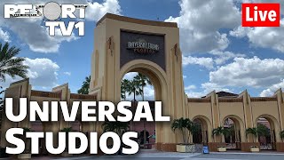 🔴Live: Universal Studios - Wednesday Morning Fun in 1080p - Universal Orlando Resort