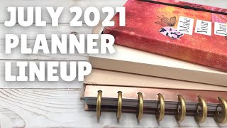 MY UPDATED 2021 PLANNER LINEUP