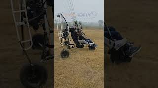 First Hand PPG Paramotor Flying Machine Fly Products Made in Italy with Cosmos 300 engine.