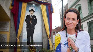 ÚLTIMA HORA - Excepcional mensaje de María Corina Machado a #venezuela por José Gregorio Hernández