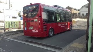 【みたかシティバス】(2/2)三鷹駅南口～三鷹台駅間、左側車窓