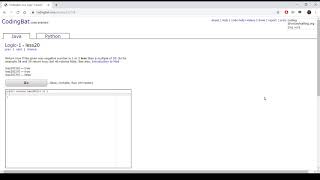 Logic-1 (less20) Java Tutorial || Codingbat.com