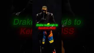 Drake RESPONDS to Kendrick Lamar DISS 😳🚨
