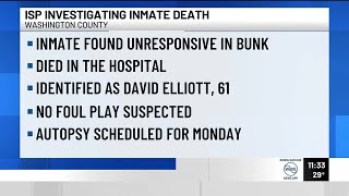 Indiana State Police investigating after inmate found dead in Washington County Jail
