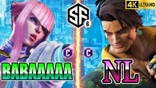 【SF6】Babaaaaa(Manon) vs NL(Luke)【STREET FIGHTER 6】