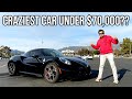 Alfa Romeo 4C Review!  The CRAZIEST Car Under $70,000??