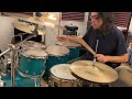 groove drumming 132 bpm single stroke roll gospel chops takanori niida 新井田孝則