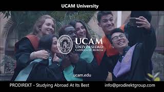 Best universities in Europe, #PRODIREKT presents UCAM University in Spain