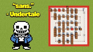 "sans." - Undertale Minecraft Note Blocks Tutorial